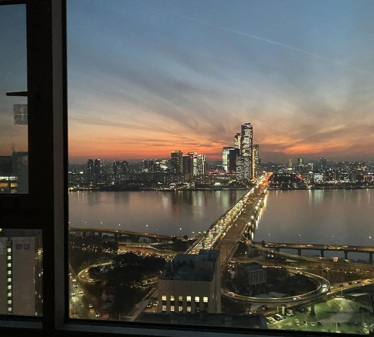 Apartament #Private Hangang View Lp Bar #Mapo Station 1 Minute Seul Korea Południowa